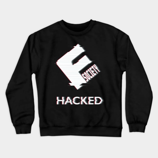 Hacked Corp Crewneck Sweatshirt by djkopet